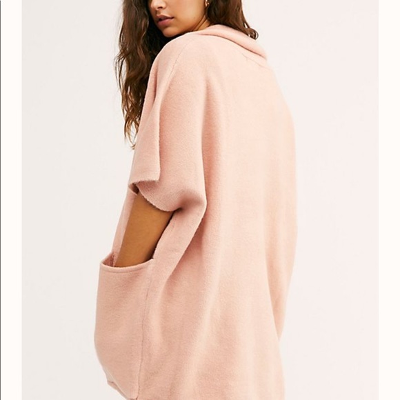 Free People Whistler Collared Shawl, one size - Picture 2 of 8